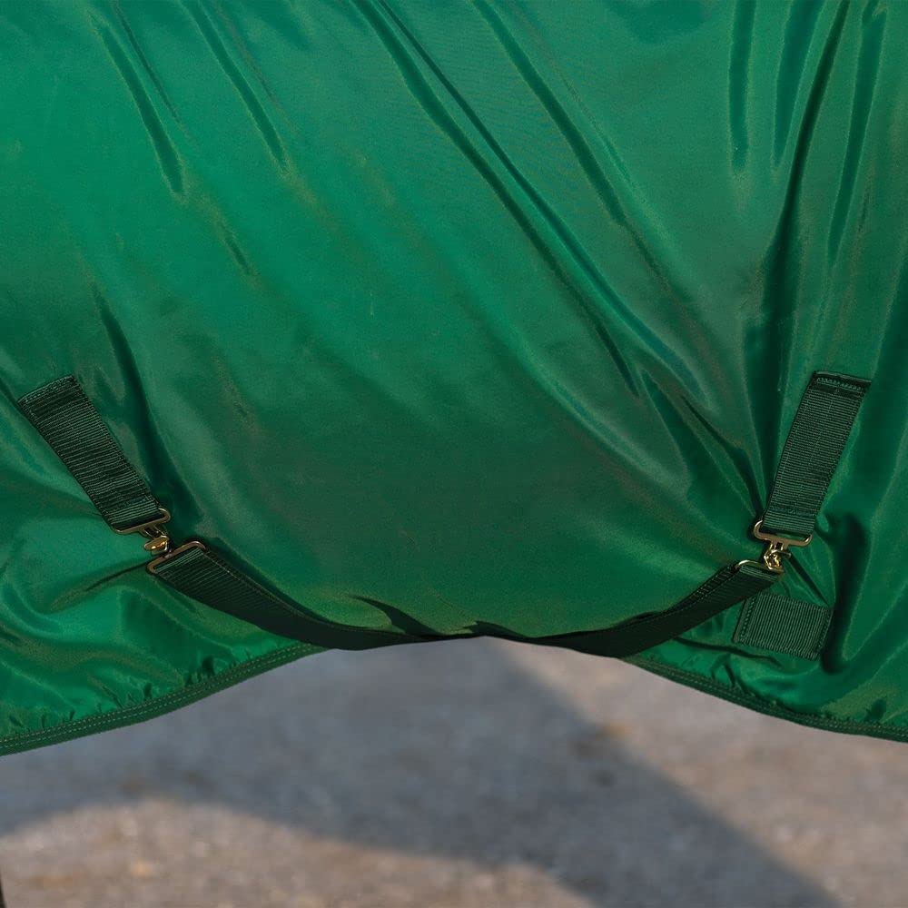 Adjusta Fit Dura-Nylon Horse Stable Sheets | Ultimate Equine Comfort & Protection | Keeps Coats Smooth & Shiny | V-Free | Open F