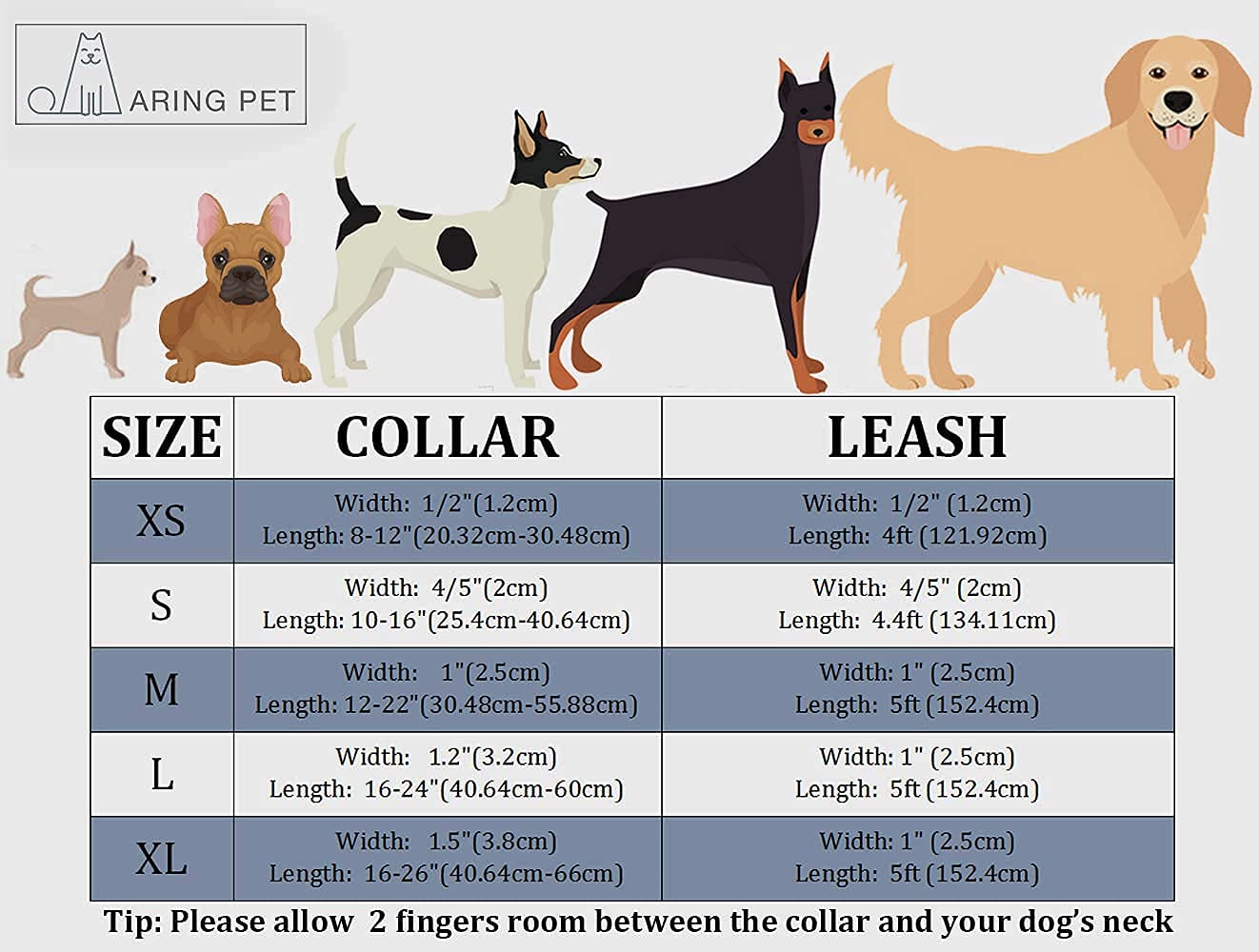 Aring Pet Velvet Dog Collar And Leash Set, Soft Dog Collar And Leash, Adjustable Collars For Dogs