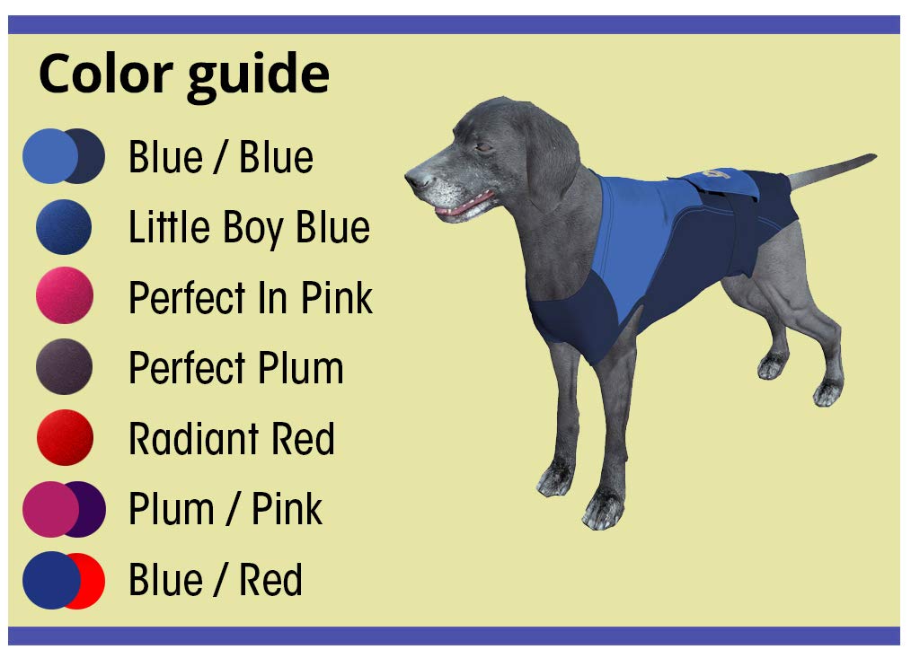 Surgi~Snuggly Disposable Dog Diapers Keeper Fits Male Or Female Dogs with American Textile and Wrap Around Legs for Superior Fit