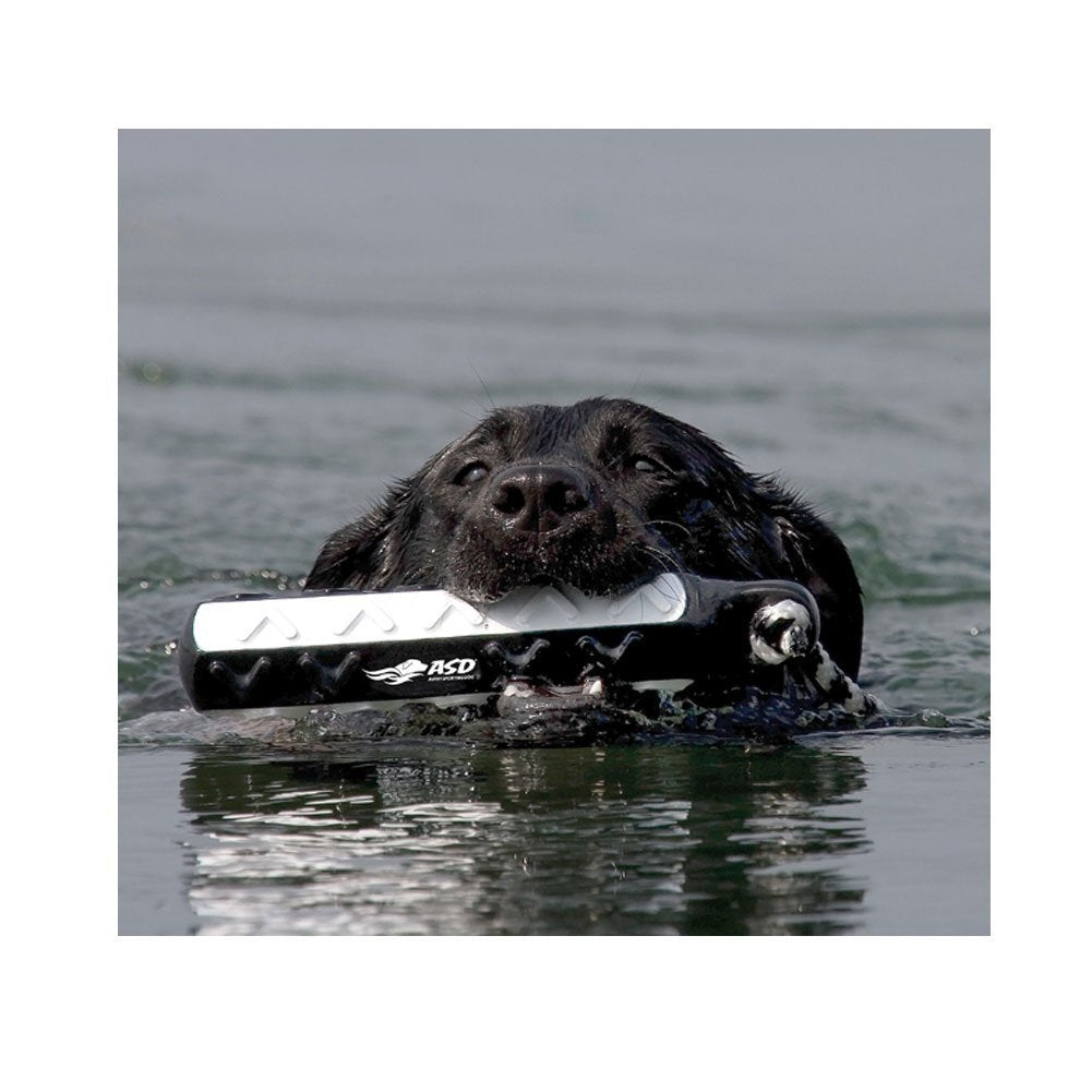 Avery ASD HexaBumper - Sporting Dog Floating Training Dummy with Hex Design & Throw Rope (White, 2'' Diameter Single Pack)