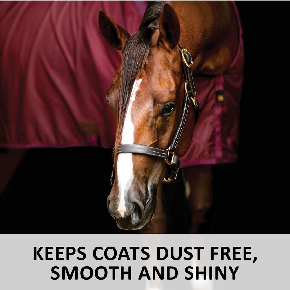 Adjusta Fit Dura-Nylon Horse Stable Sheet | Ultimate Comfort & Protection Horse Sheet | Keeps Coats Smooth & Shiny | V-Free | Cl