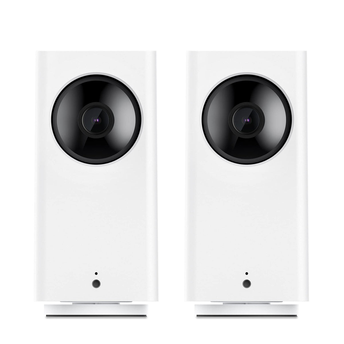 Wyze Cam Pan V2 360 Pet Camera With Phone App Ptz Indoor Smart Security Camera For Dog Cat Baby Elderly Monitoring, 2-Pack