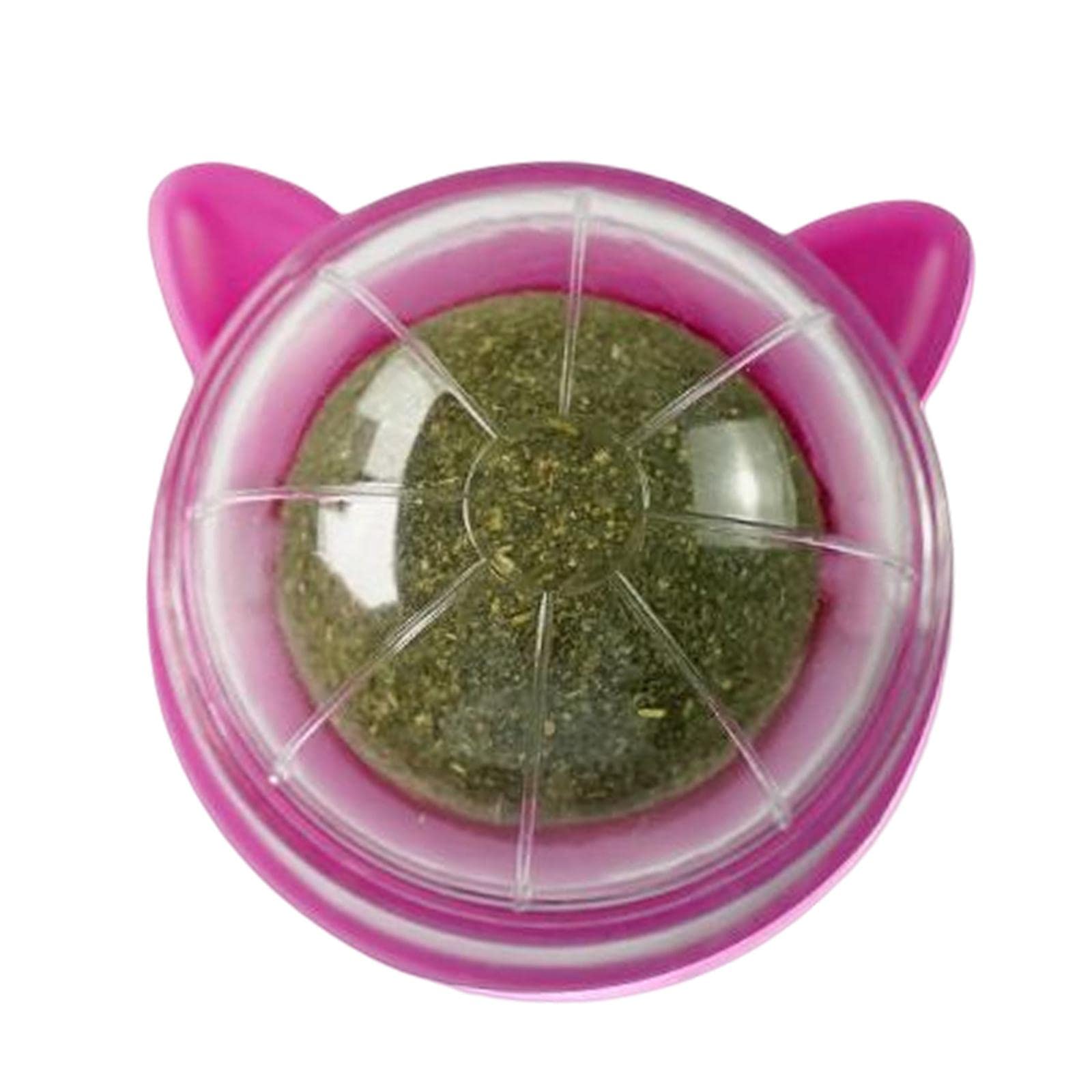 Myaddiction Catnip Ball Toys Teething Toy Snack Pet French Windows With Lid Chew Cat Toy Style P