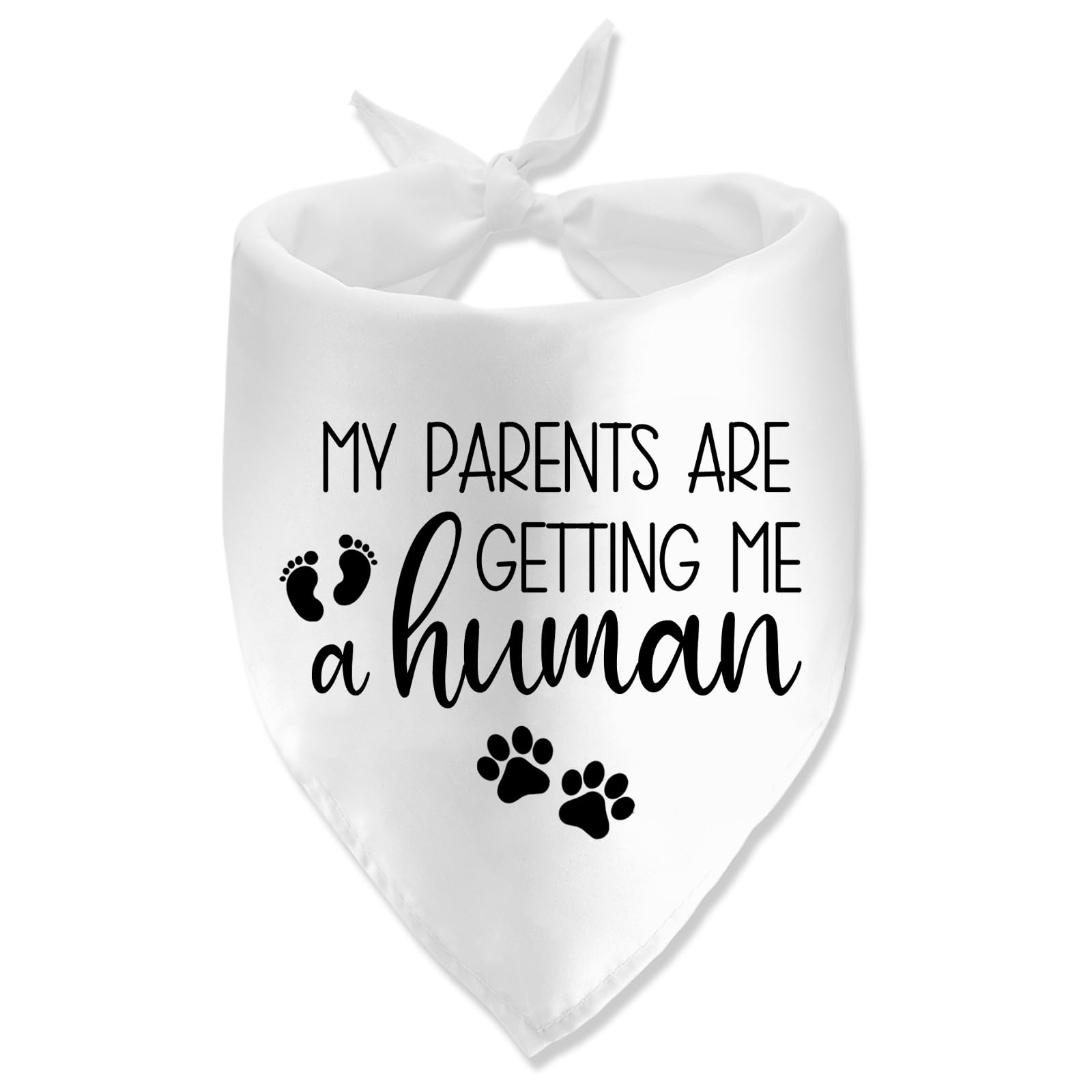 My Parents Are Getting Me A Human Dog Pregnancy Announcement Bandana Pregnancy Dog Bandana For Dogs Pet Accessories For Dog Love