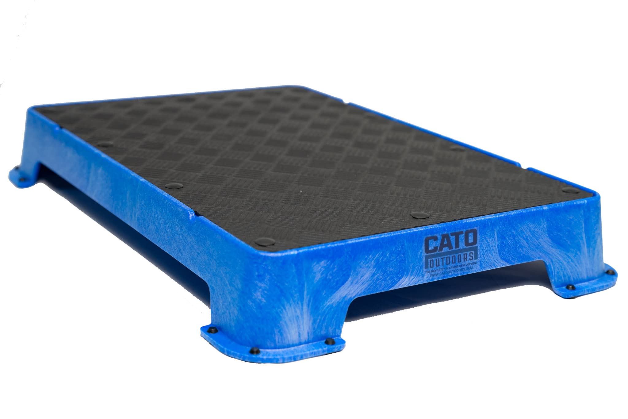 Cato Board - Dog Training Platform (Black, Rubber Surface)
