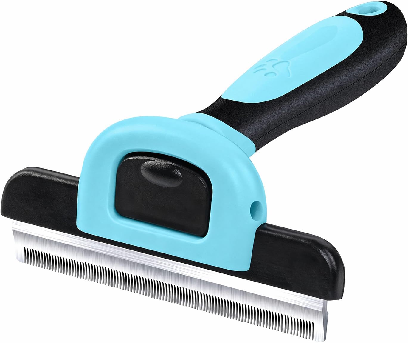 Pet Grooming Brush For Dogs & Cats, Double Sided Deshedding And Dematting Comb Gentle Stainless Steel Teeth For Easy Grooming An
