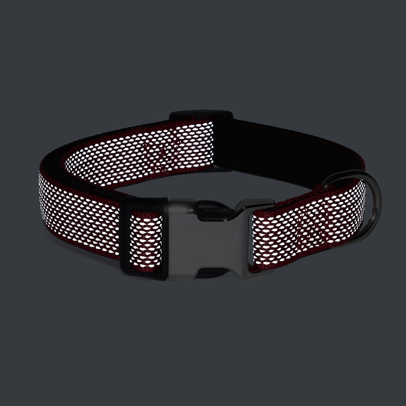 Personalized Dog Collar,Engraved Reflective Dog Collar, Custom Dog Collar, Pet Collar, Quick Release Buckle, Gifts for Pets (Re