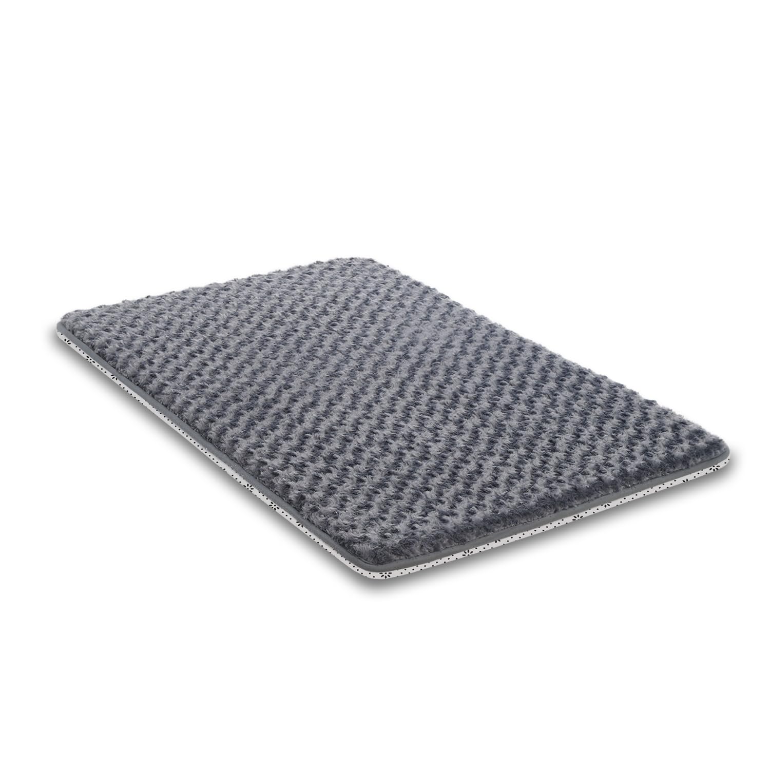 Xl Dog Bed For Crate High Resilience Foam Crate Pad Mat For Large Dogs Washable Anti-Slip,41'' X 27'',Dark Gray