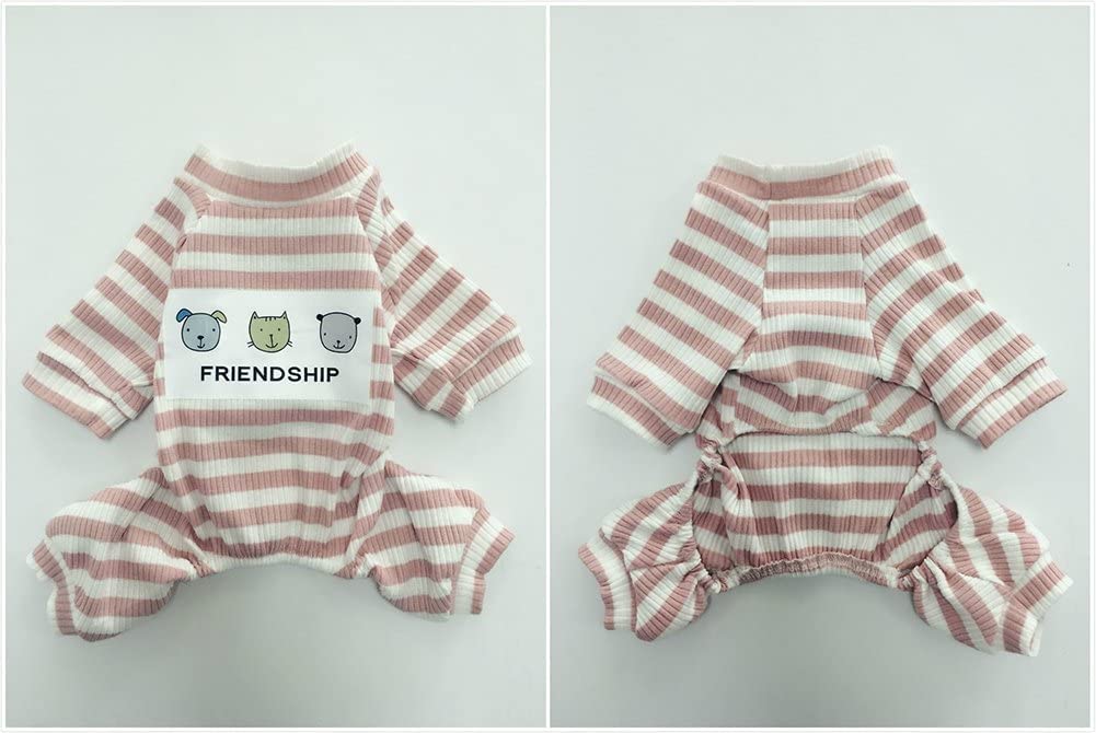 Dogs Pjs Clothes For Small Dogs Girl Puppy Pajamas Long Sleeved Onsie Warm Coats Jumpers Outfits