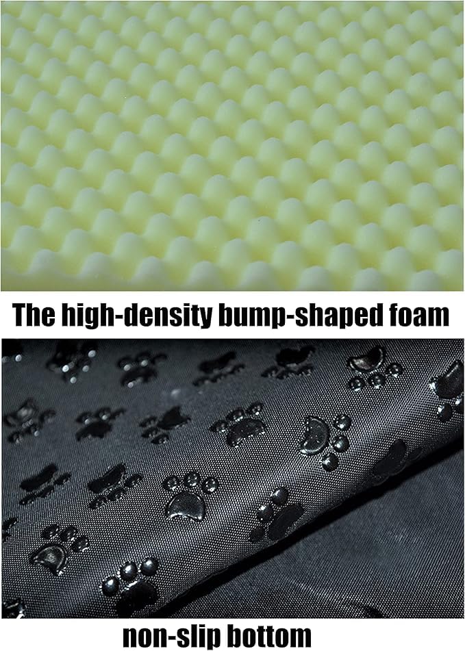 Dog Bed Or Cat Bed,2 Ways To Use,Indoor Pet House With Fluffy Mat,Removable And Washable Cover,Splash-Proof House And Non-Slip B