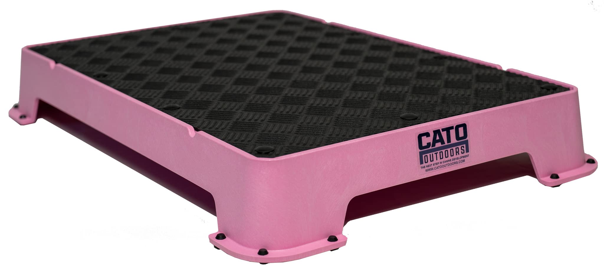 Cato Board - Dog Training Platform (Pink, Rubber Surface)