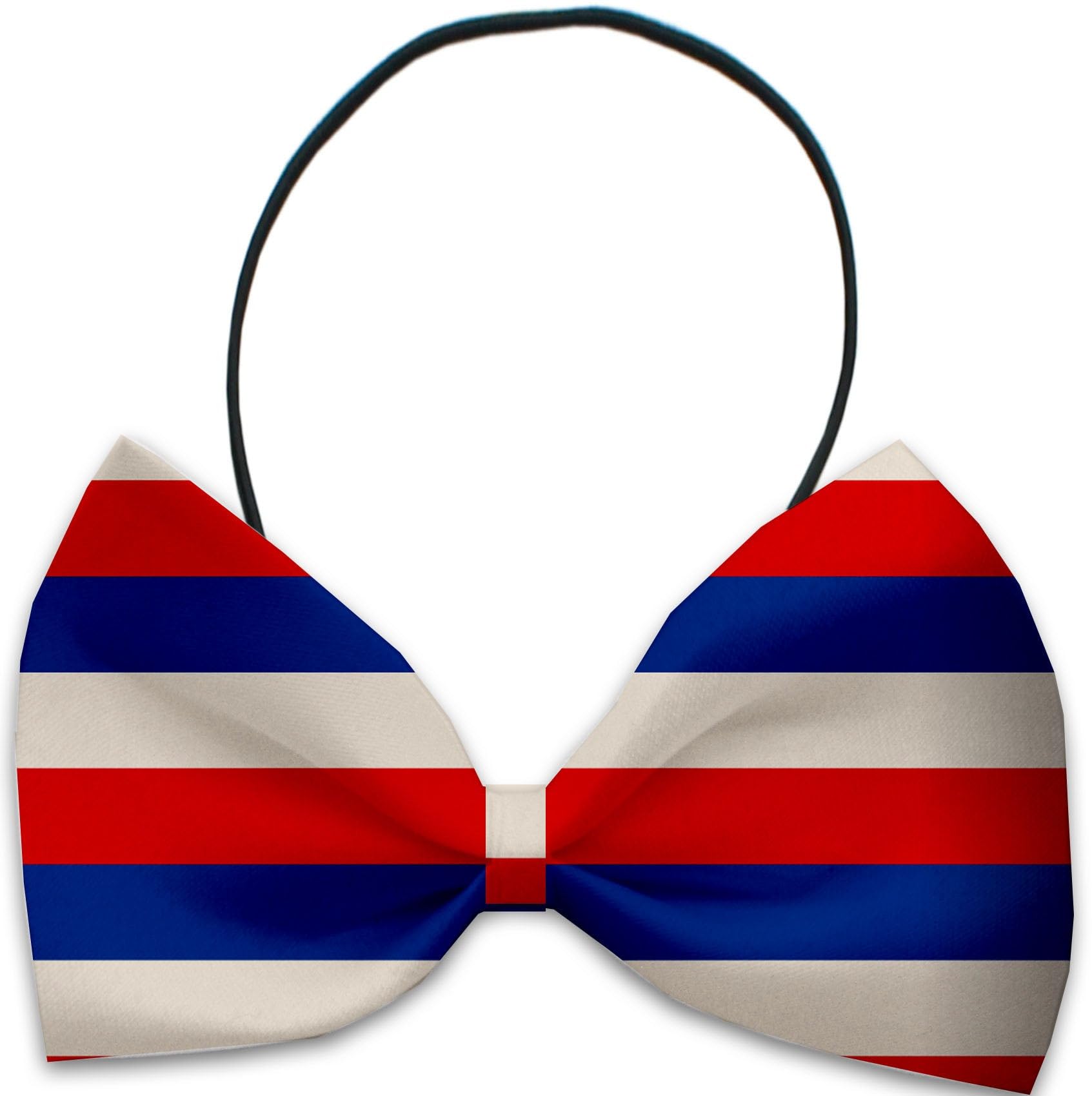 Pet, Dog & Cat Bow Ties, &quot;Patriotic Group&quot; *Available in 10 different print options!* Collar Strap Patriotic Stripes