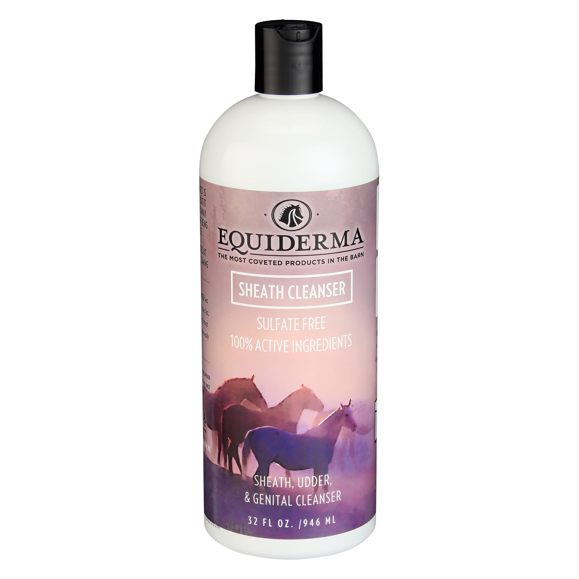 EQUIDERMA Sheath, Udder, and Genital Cleanser for Horses, Smegma Remover, 32 Oz.
