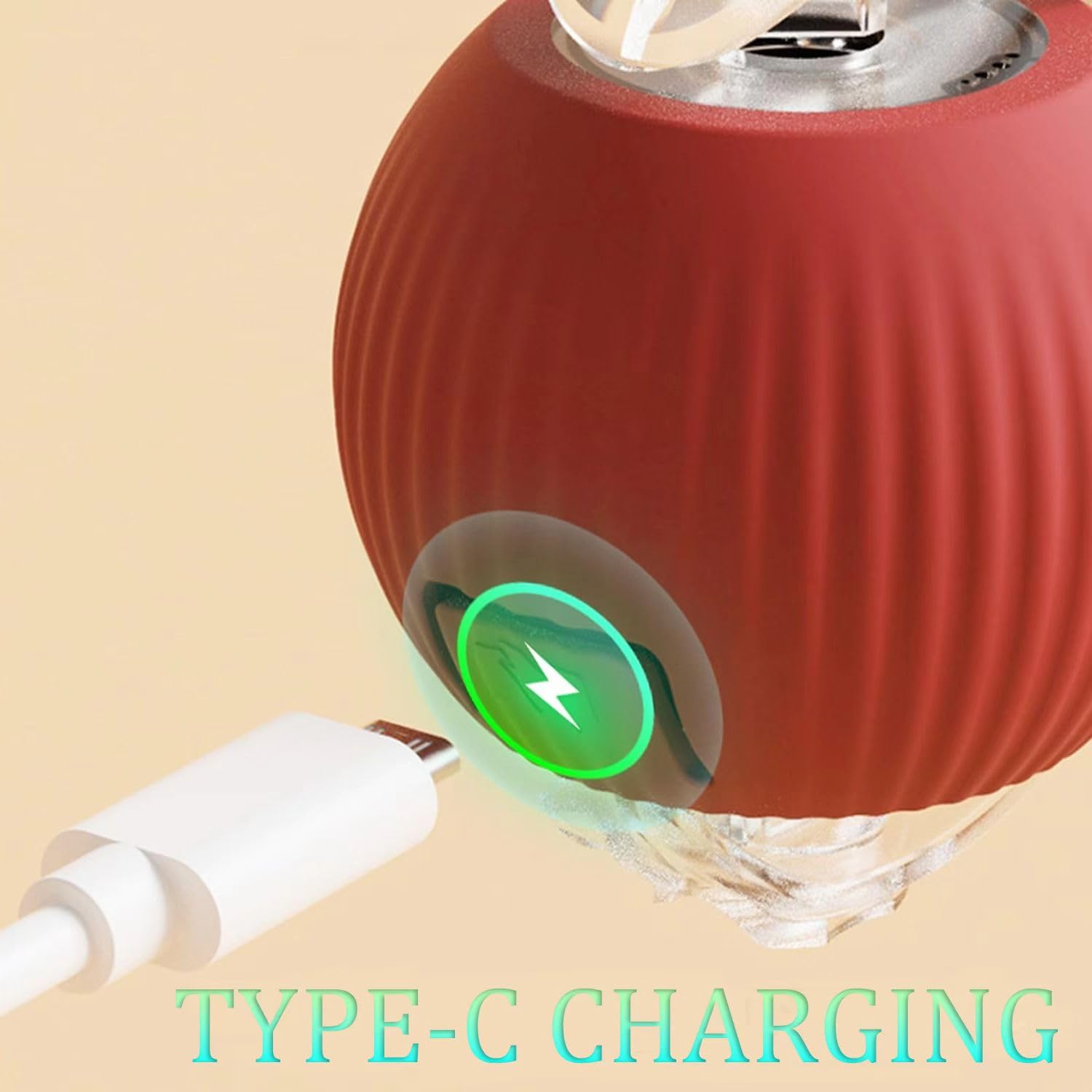 Pooliifeo 2025 Upgraded Interactive Cat Toys Balls,Interactive Rolling Cat Ball, Automatic Moving Cat/Dog Balls For Indoor Cats