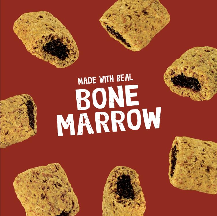 Blue Dog Bakery MarrowBakes Beef Flavor Dog Treats, 12 oz - Natural Crunchy Snacks for Small Dogs
