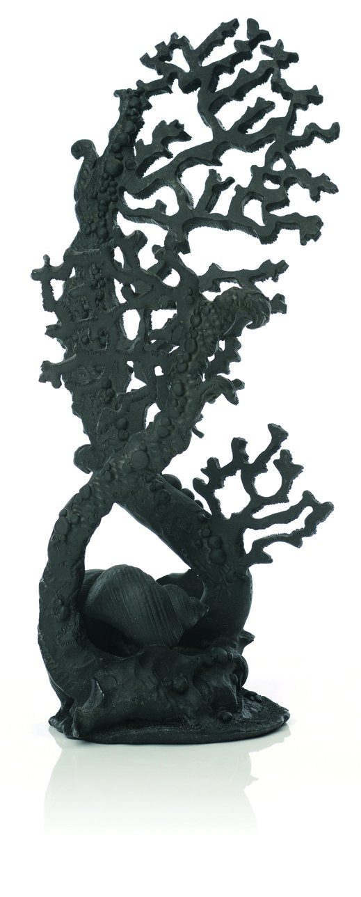 Biorb 46119.0 Fan Coral Ornament Large Black Aquariums