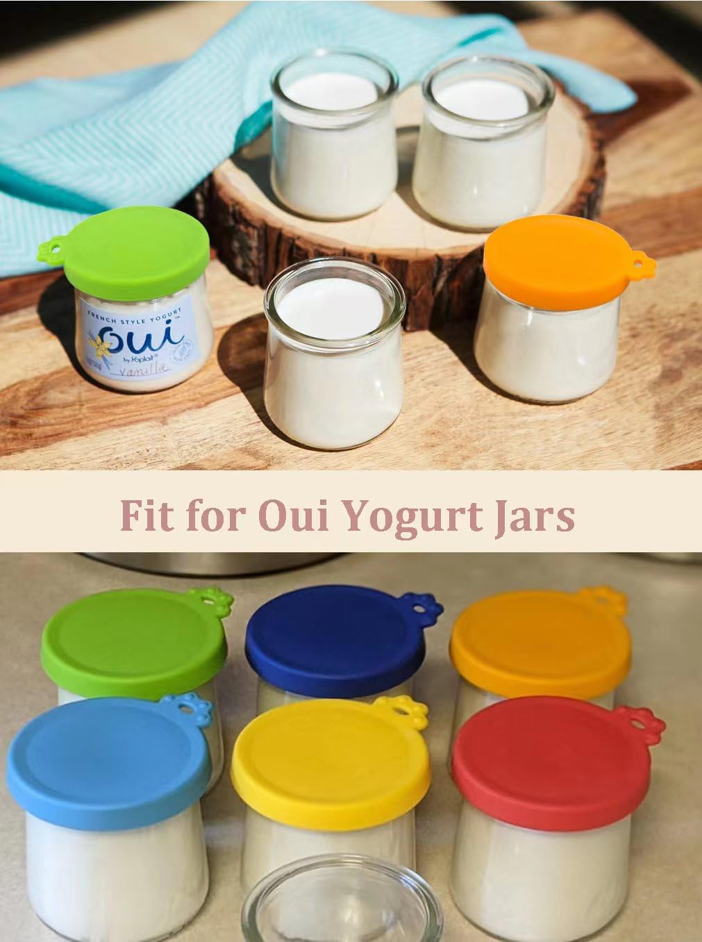 Comtim Cat Food Can Lids, Silicone Small Pet Food Can Lids Covers for 3 oz Cat Food Cans (Multiple)