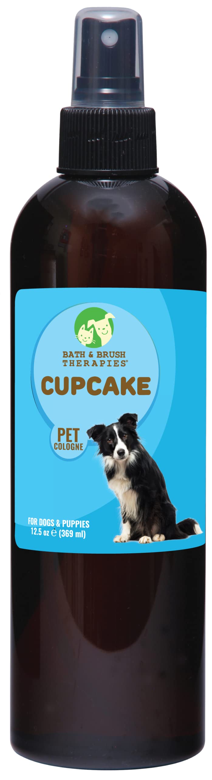 Showseason Animal Products Bath & Brush Therapies Cupcake Pet Cologne 12.5 Oz. For Dogs | Long-Lasting Odor Eliminator | Paraben