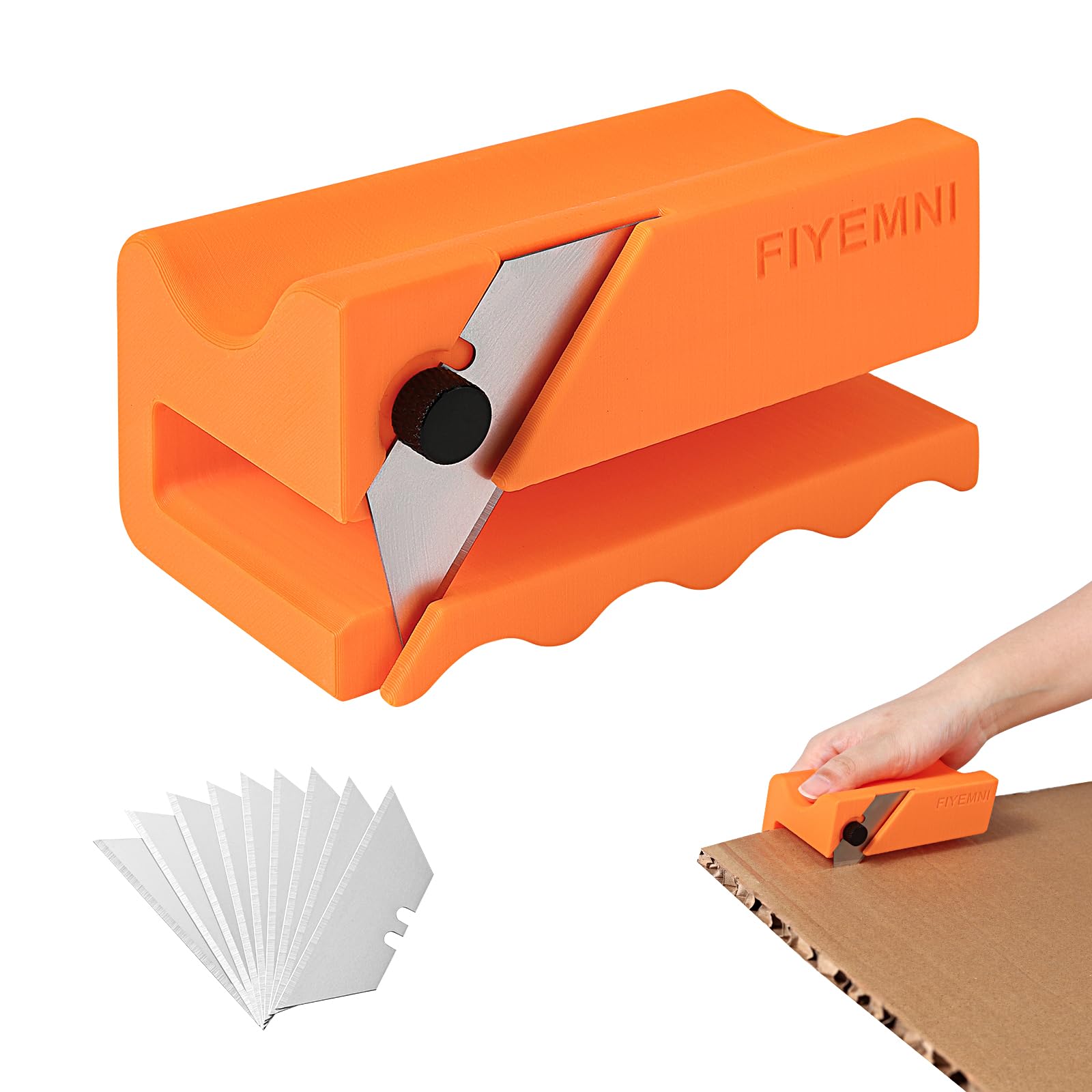 FIYEMNI Cardboard Cutter for Cat Scratchers, Cut 1.6 Wide Cardboard Strips, 3D Printed Cat Scratcher Cardboard Cutter, Cardboard