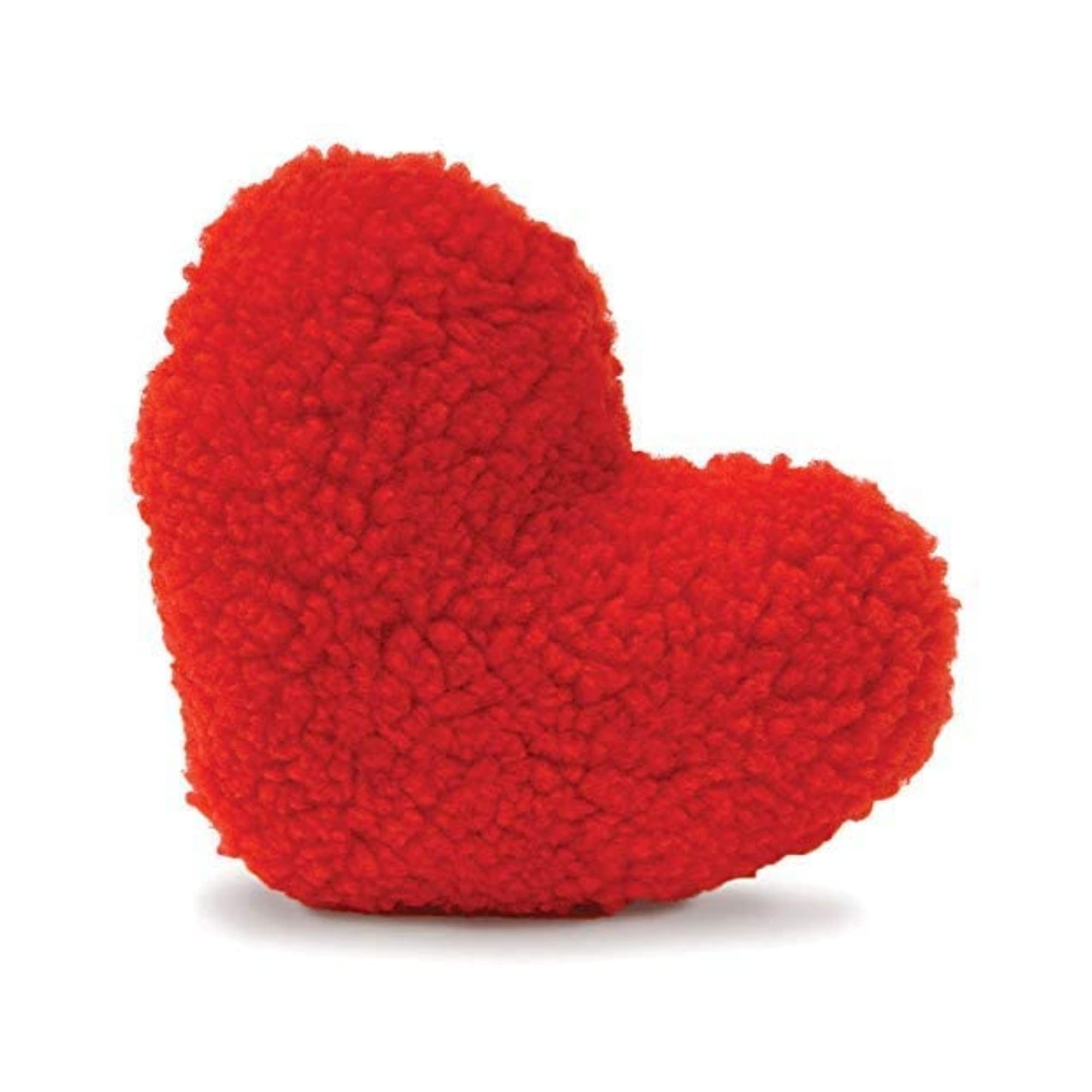 Fleecy Red Heart with Squeaker (approx. 6.5H)
