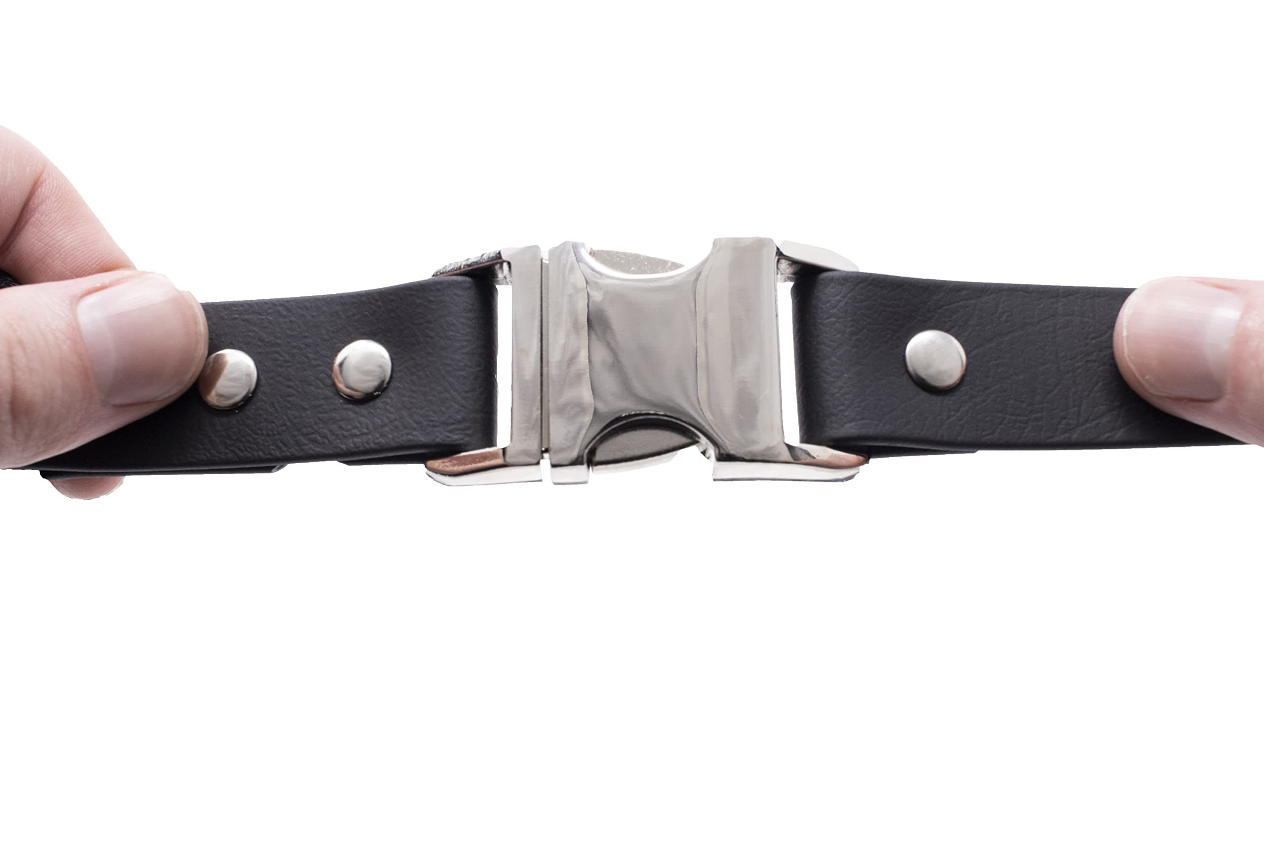 Educator Quick Snap Bungee Dog Collar, Biothane, Waterproof, Odorproof, Easy Connect And Disconnect Clasp And D Ring With Comfor