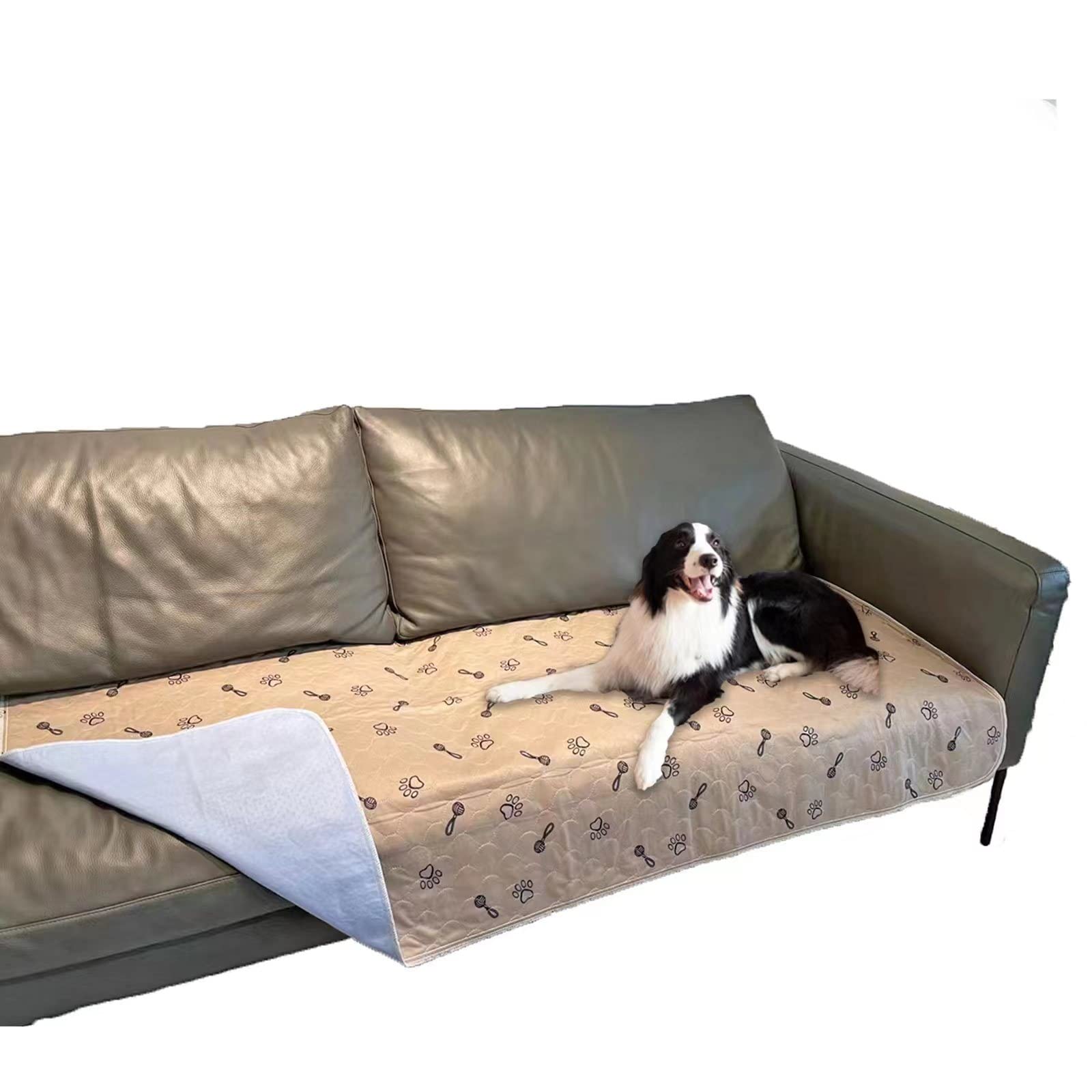 Peepeego 2Pack Pee Pads For Dogs Reusable+Free Dog Comb, Waterproof Rug 36'X72', Absorbent Puppy Pads Washable, Non Slip Protector For Bed Couch Floor