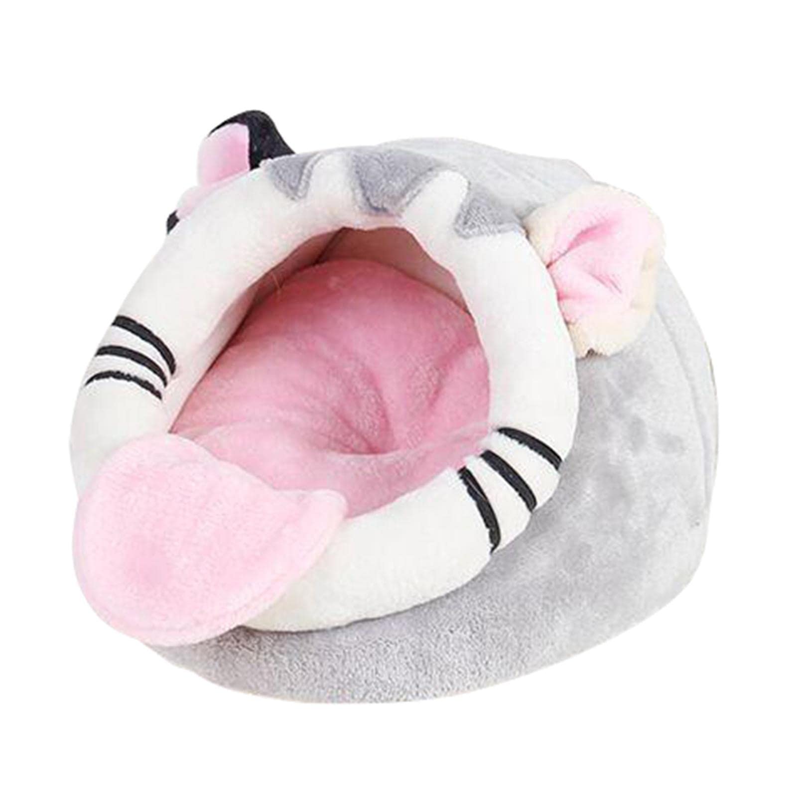 THE Style Sutra Guinea Pig House, Hamster Hedgehog Winter Nest, Small Animals Warm Pink L | Pet Supplies | Small Animal Supplies