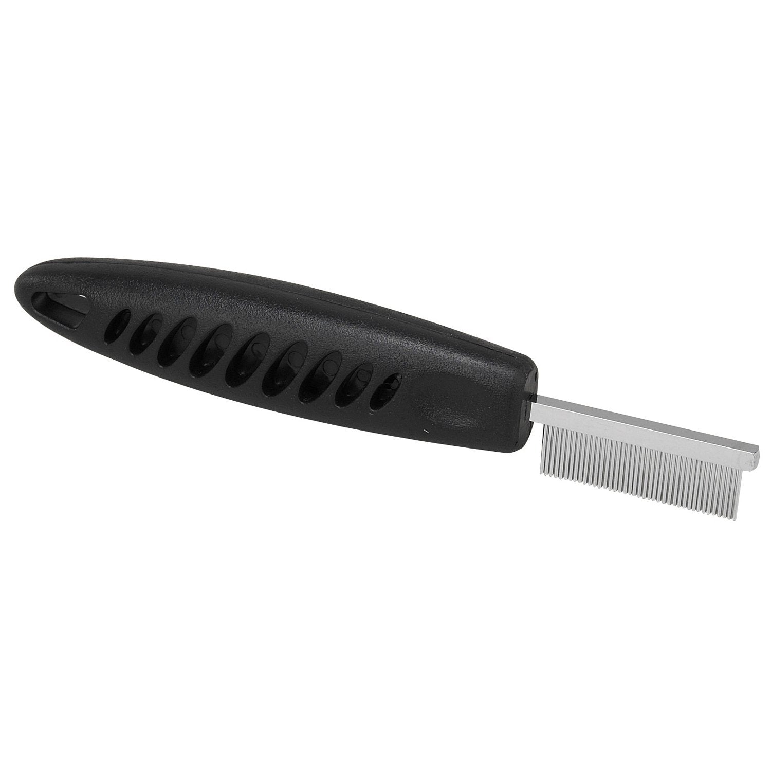 Master Grooming Tools Face & Finishing Combs - Ergonomic Combs for Grooming Dogs, 6, Black