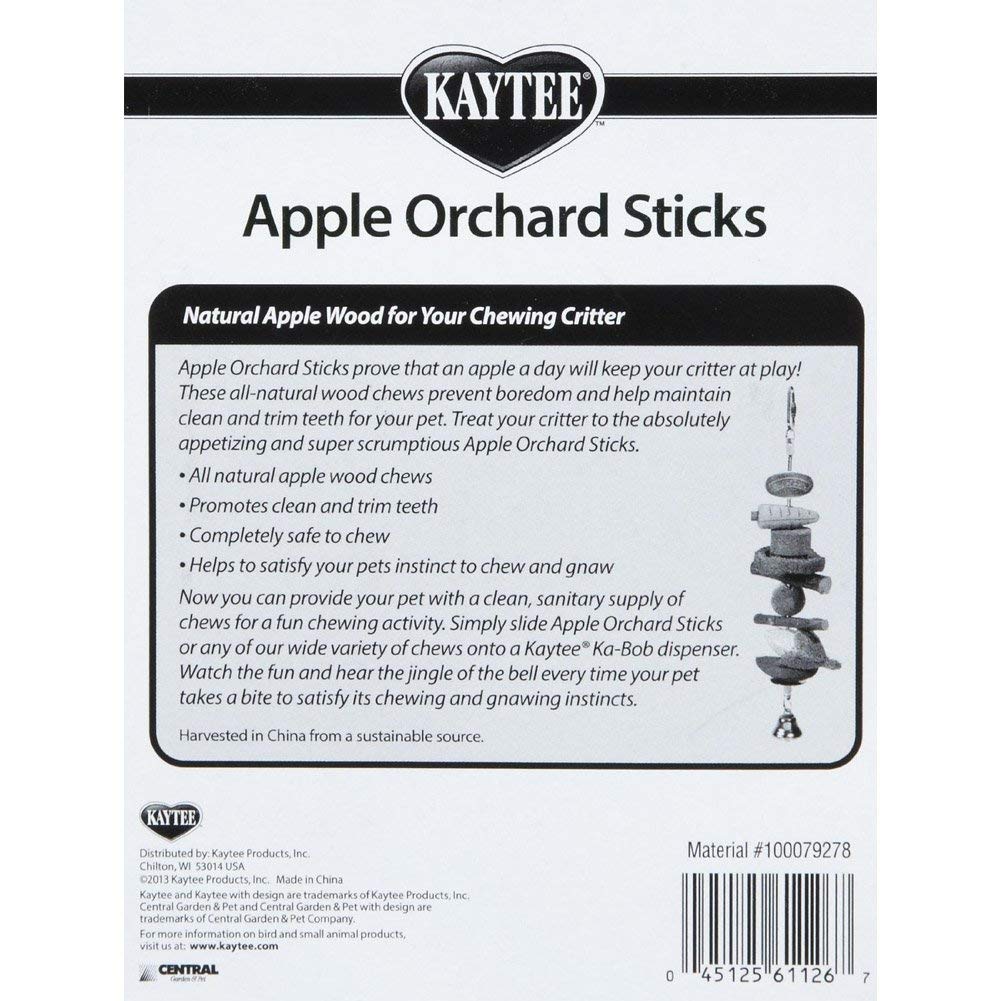 Kaytee Apple Orchard Sticks 10Pk