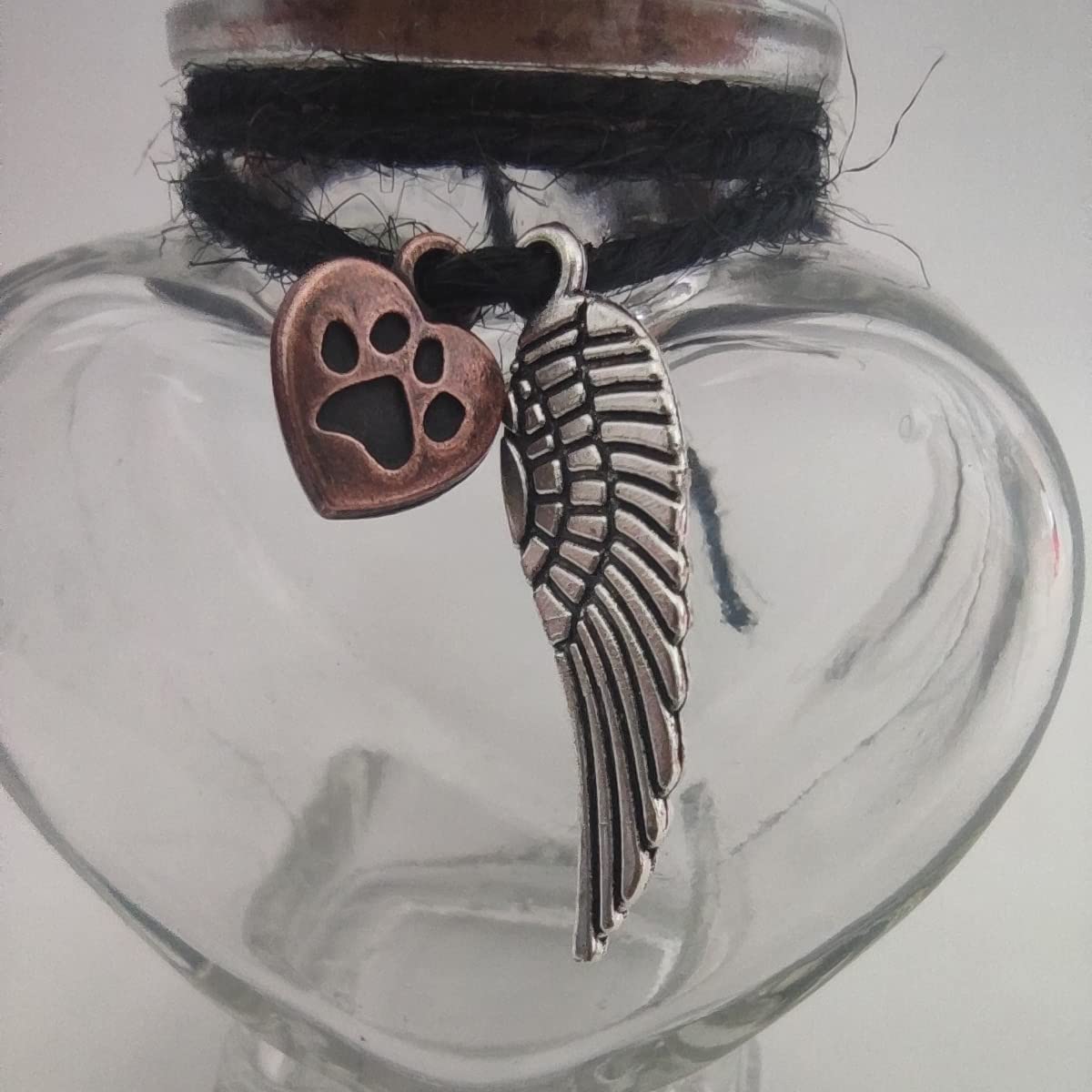 Fight Club Memorial Bottle For Pet Hair,Pet Fur Memorial Fur Keepsake,Dog Cat Keepsake Fur, Pet Memorial Urn (Dog)