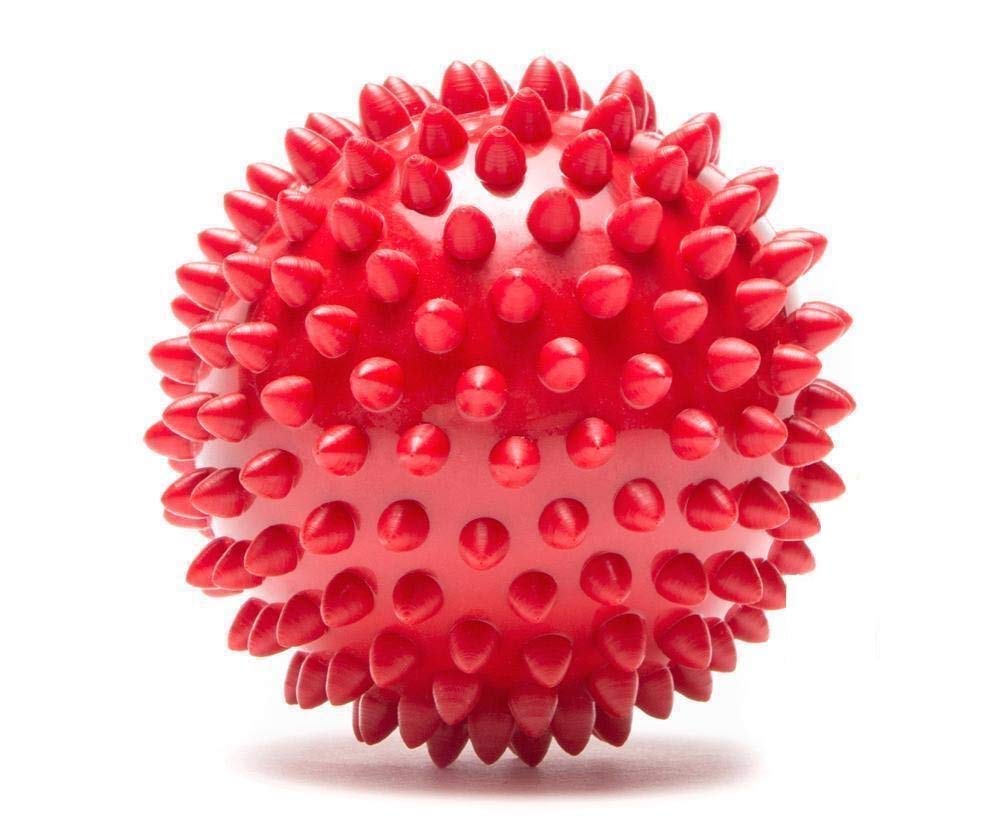 Buyagain Rubber Stud Spike Ball Toy For Dog Dog Teething Ball Dog Chew Toy Multicolor