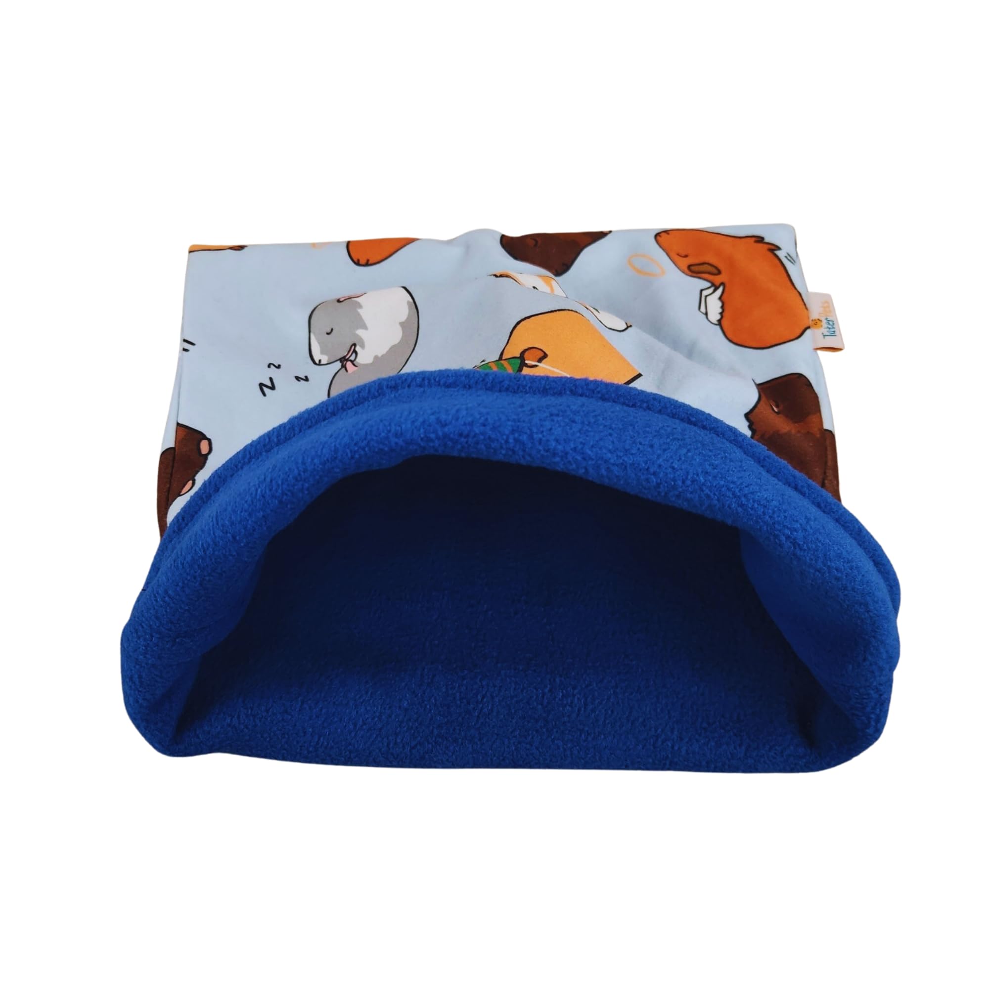 Tater Pets Snuggle Sack For Guinea Pigs Bed Pad Cuddle Sack Sleeping Bag (12X12)(Piggie Party)