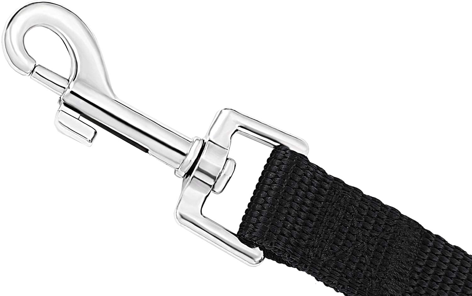 Amagood Dog/Puppy Obedience Recall Training Agility Lead-15 Ft 20 Ft 30 Ft 50 Ft Long Leash-For Dog Training,Tie Out,Play,Safety,Camping (30 Feet, Black)