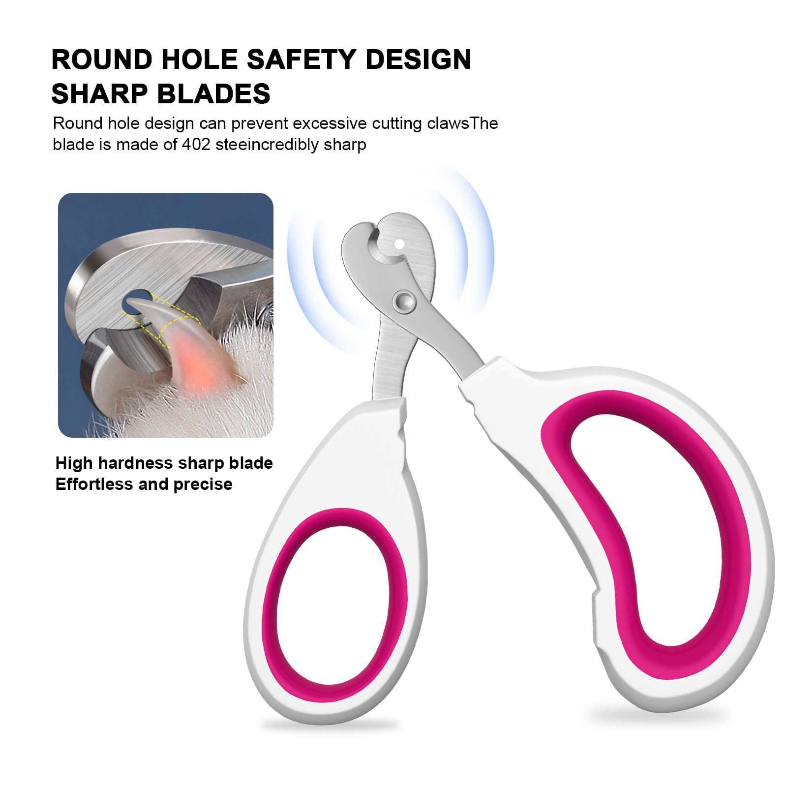 Cat Nail Clippers, Cat Claw Trimmers, Suitable For Small Animals Such As Cats, Birds, Hamsters, Rabbits, Hedgehogs, Ferrets, Chi