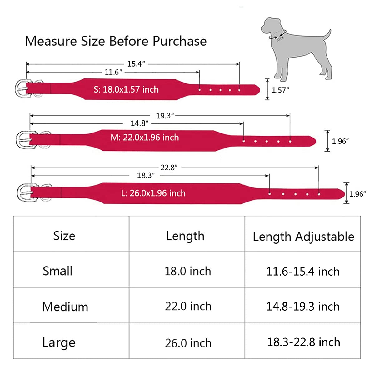Idolpet Bling Rhinestone Dog Collar Soft Comfortable Stylish Dog Collar With Bright Reflective Stripe Premium Adjustable Diamond Crystal Pet Collar For Medium And Large Dogs (L, Red)