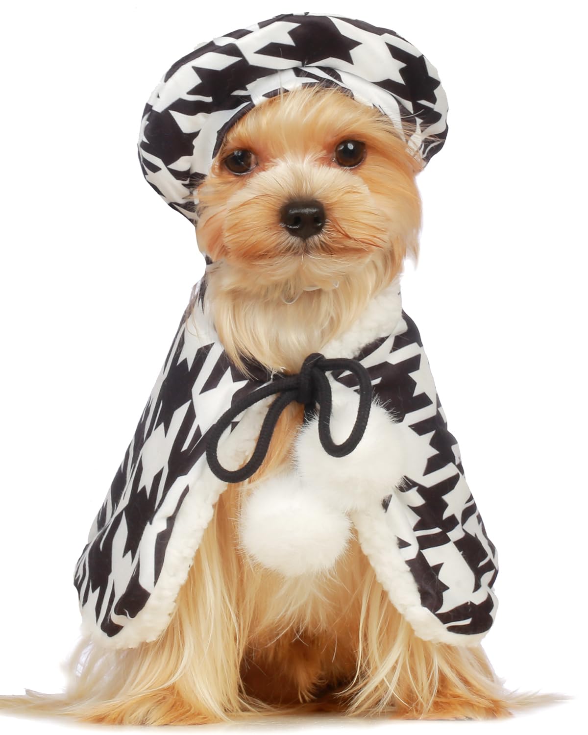 Coomour 2Pcs Dogs Shirts Funny Pet Clothes And Warming Dogs Hat Puppy Cotton Clothing For Small Medium Large Dogs Outfits (M)