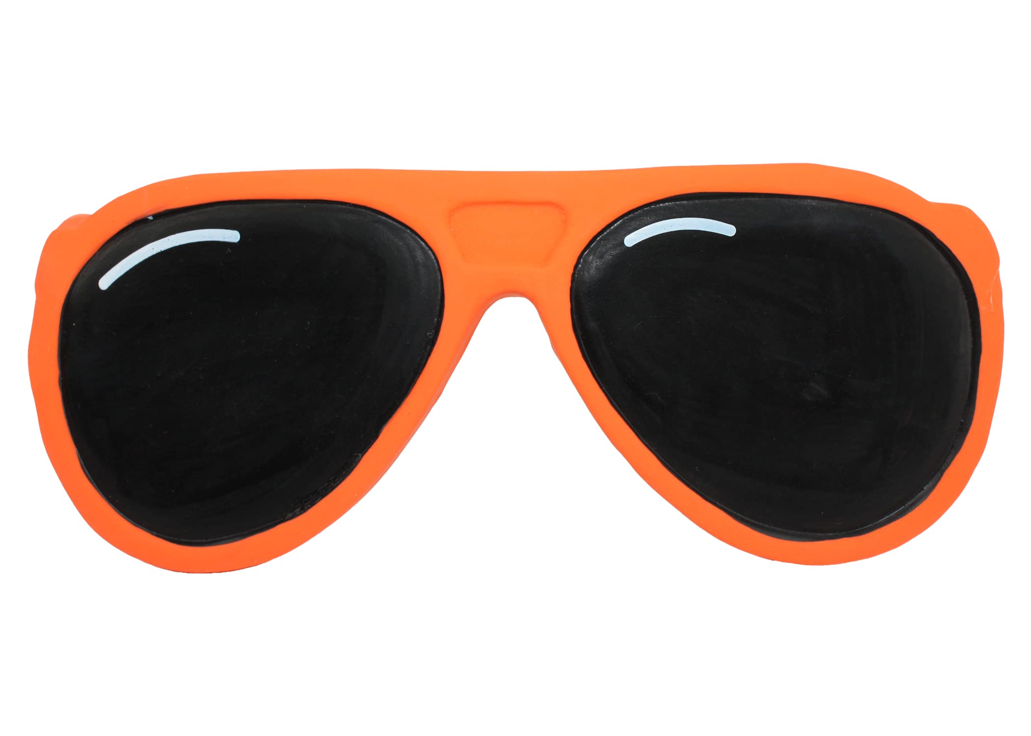 Multipet Latex Aviator Sunglasses Squeak Soft Dog Toy 6.5