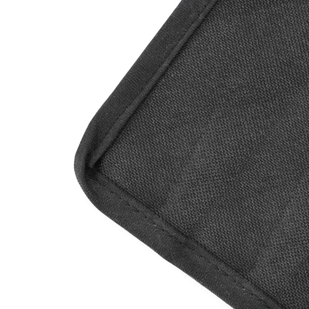 Amazon Basics Waterproof Car Back Bench Seat Cover Protector For Dog - 56 X 47 Inch, Black