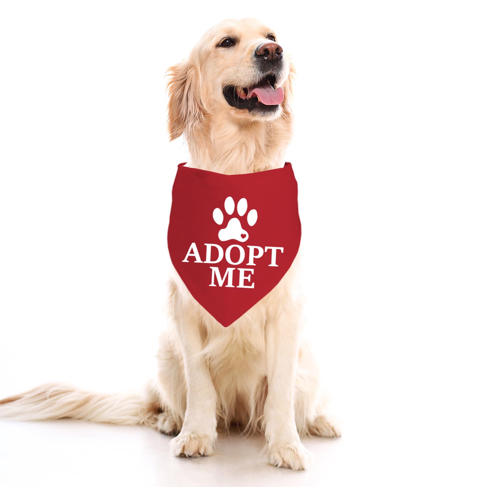Adopt Me Pets Dog Bandana - Funny Animal Photo Prop Pet Scarf Accessories For Dog Lovers And Mom Gifts