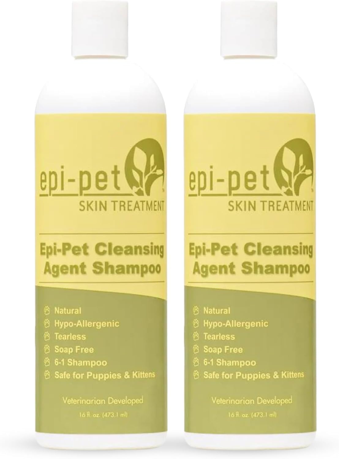 Puppy Safe 6in1 Pet Shampoo, Shampoo for Dogs with Deshedding Coat, Dry Itchy Skin, Hypoallergenic and Sensitive Skin, Scented V