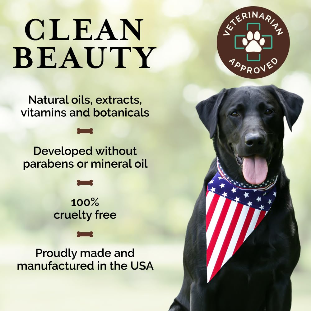 Rosen Apothecary 6-In-1 Moisturizing Dog Shampoo, Made With Naturally Derived Ingredients To Cleanse, Soothe, Deodorize, And Soften The Skin And Coat 480Ml