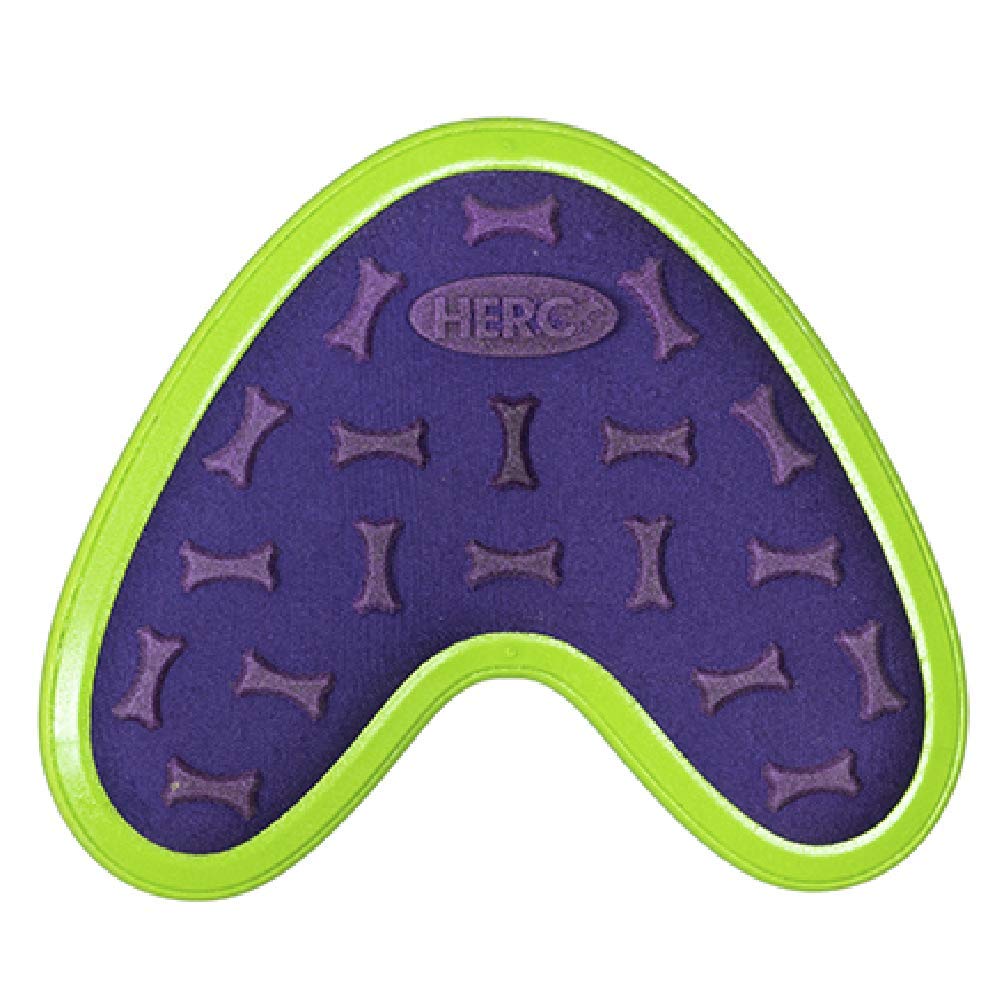 Hero | Outer Armor Boomerang Dog Toy | Dog Chew Toy | Dog Toys | Puppy Toys | Pet Toys | Designed For Medium To Large Sized Dogs From 45-65 Lbs | Purple