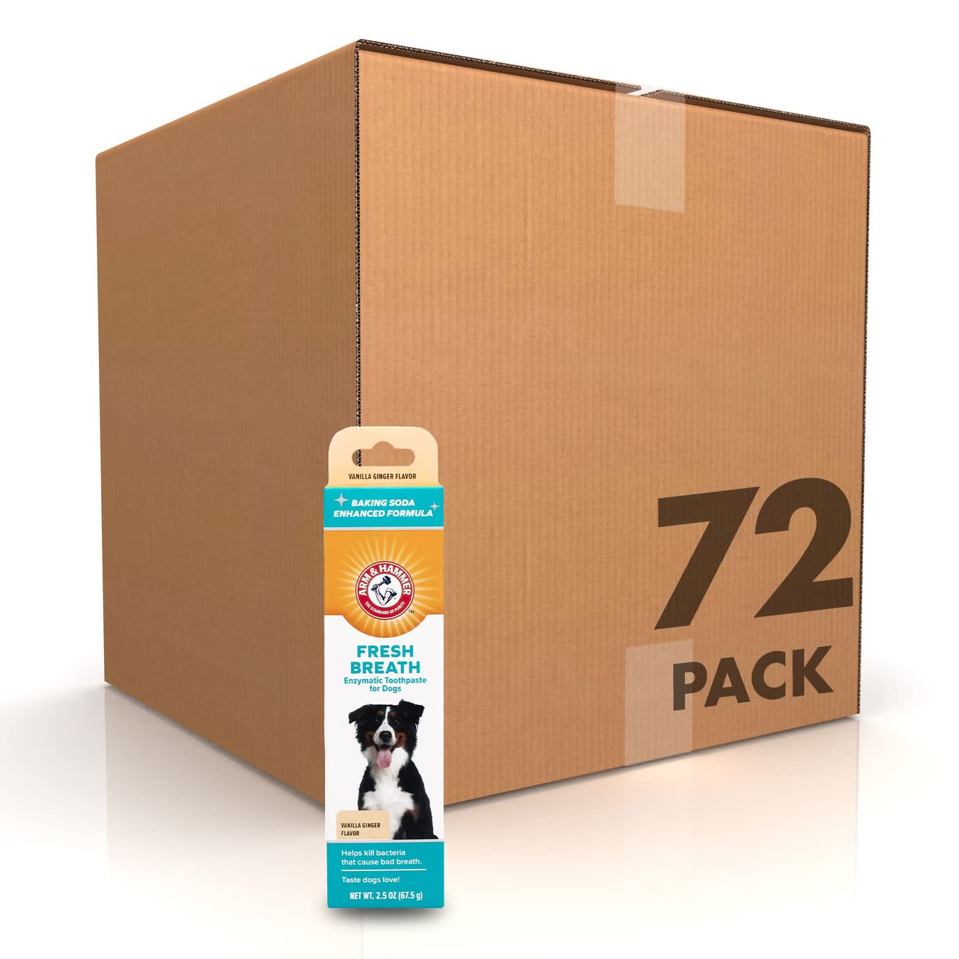 Arm & Hammer for Pets Clinical Care Dental Enzymatic Toothpaste for Dogs | Soothes Inflamed Gums | Safe for Puppies | Fresh Brea