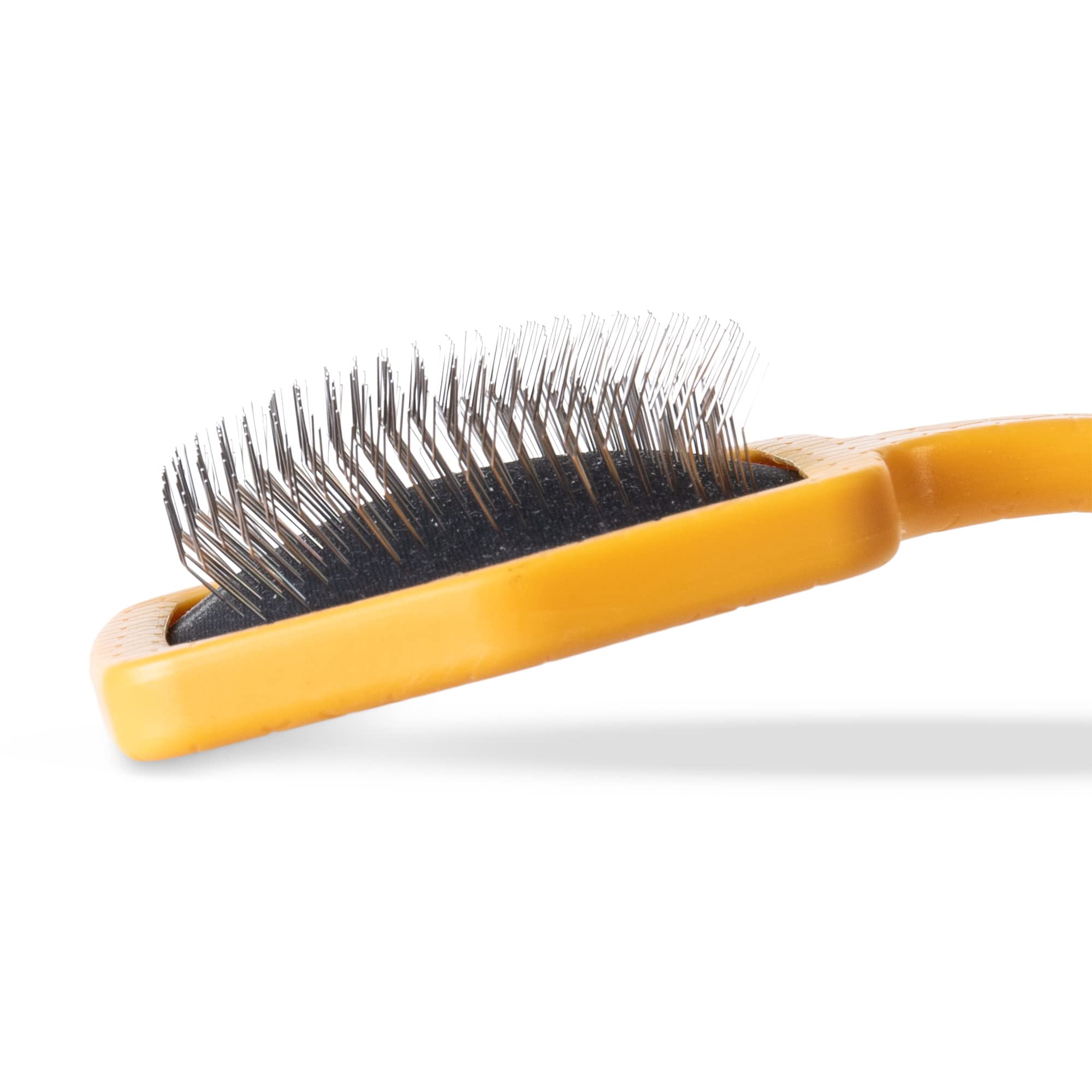 Burts Bees For Pets Small Slicker Brush For Dogs With Thick Or Curly Hair With Handle Made From Recycled Plastics Collected From