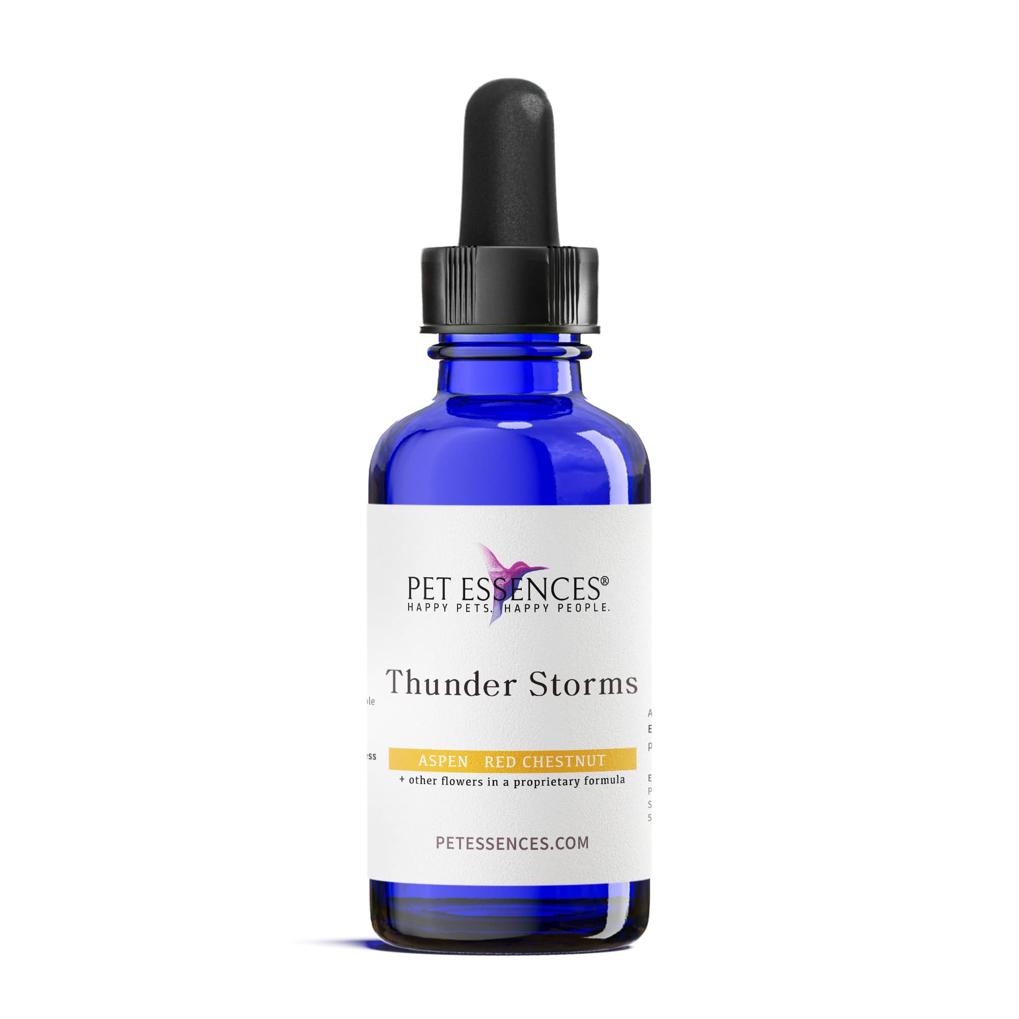 Pet Essences Thunderstorms Formula for Dogs, Cats and Horses
