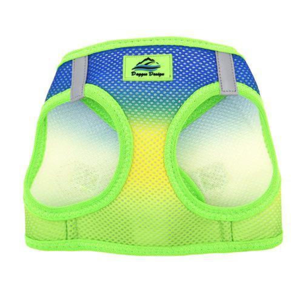 American River Choke-Free Dog Harness - Cobalt Sport Ombre