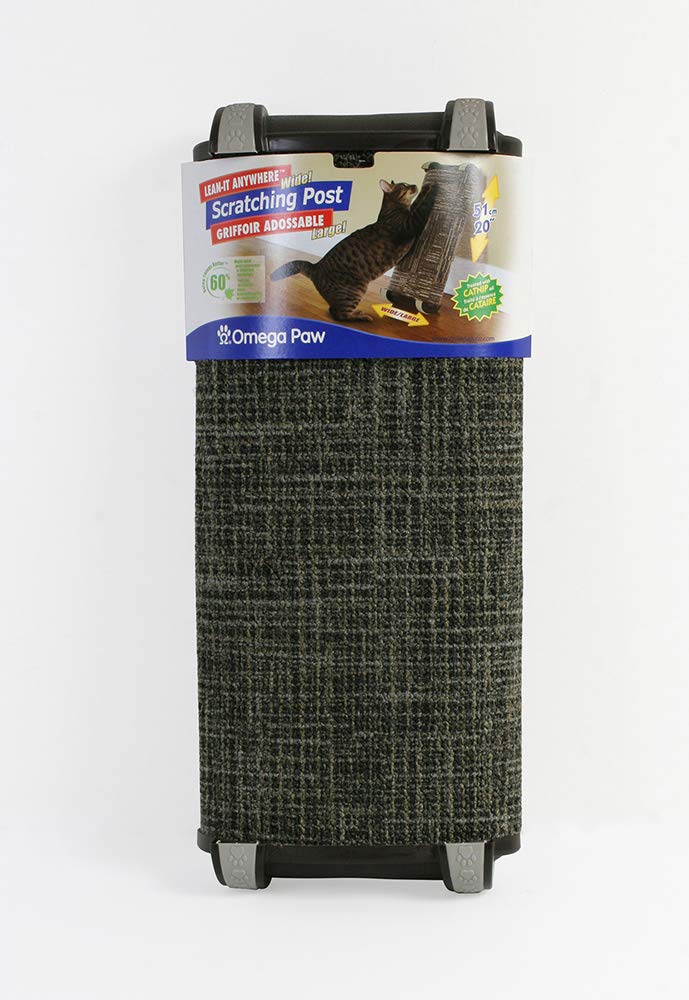 Lean-It Scratching Post Wide 20-Inch, Colors May Vary