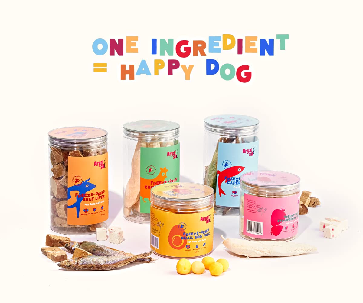 Arya Sit! - Freeze-Dried Single Ingredient Dog Treats (Duck Breast)