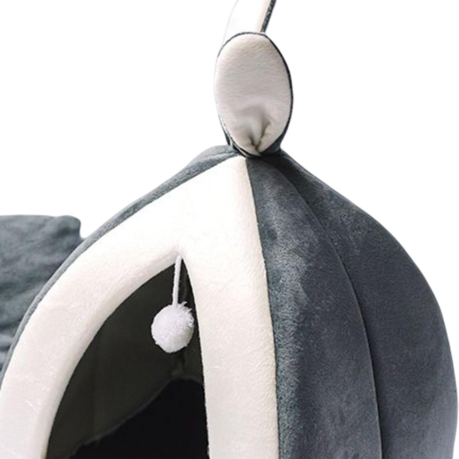 Enakshi Cat Bed House Crate Interactive Toy Sleeping Anti Slip Blanket Cat Cave Tent XL 48X48X50CM | Pet Supplies | Cat Supplies
