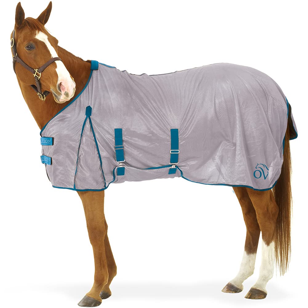 OVATION Super Fly Sheet w/Belly Cover, Size: 78 (470960GRYTL78)
